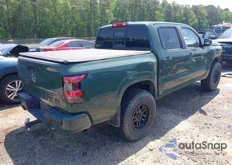 2022 Nissan Frontier Sv 4X4 from USA, damaged, VIN 1N6ED1EK2NN617109